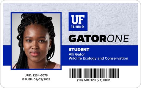 gator 1 id card.